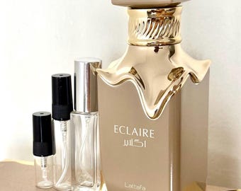 Eclaire Lattafa Perfume Decant: Sweet Caramel Vanilla Gourmand Fragrance