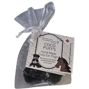 Bouchons d'oreilles ~ cheval/animal de compagnie de Coco Puff