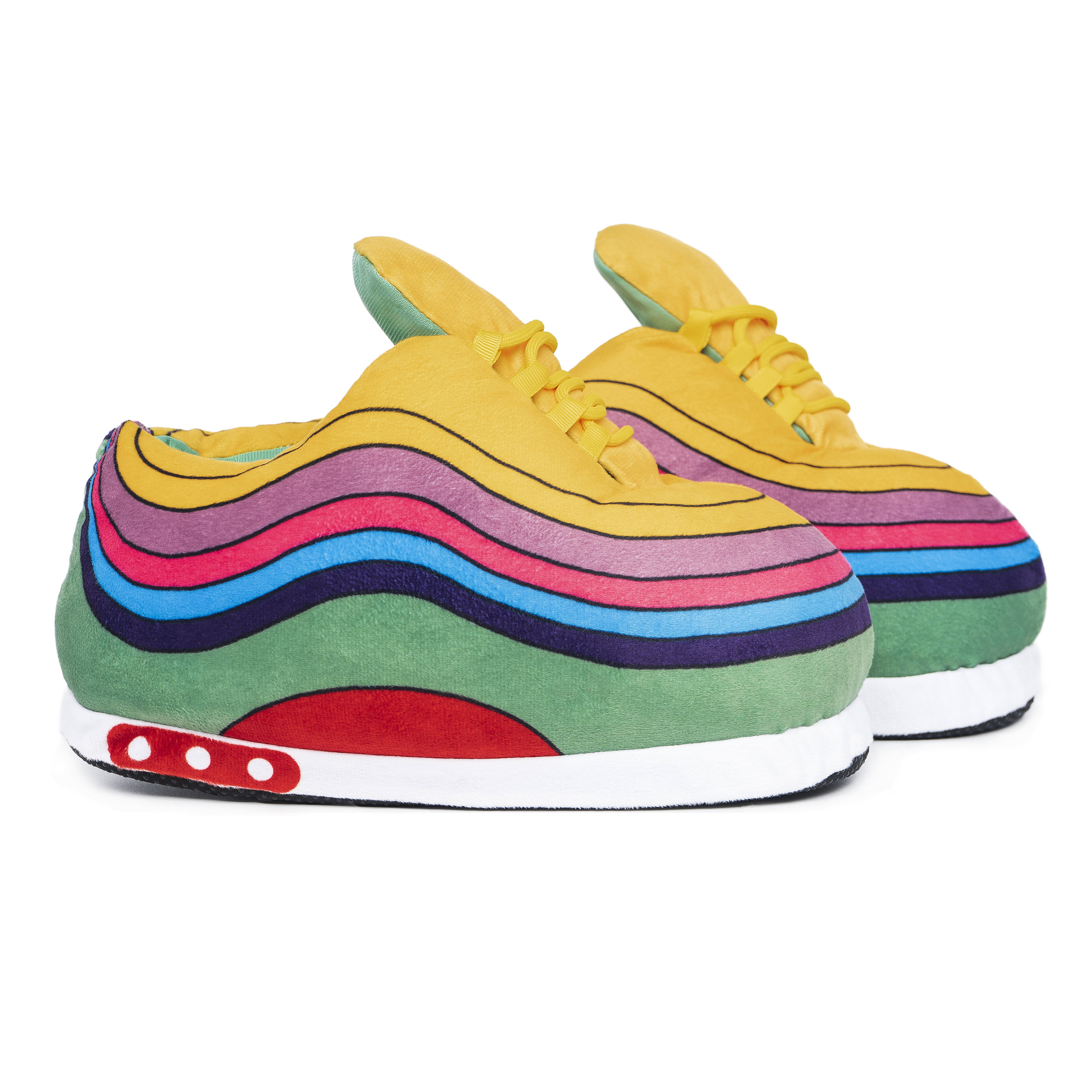 retro high sneaker slippers