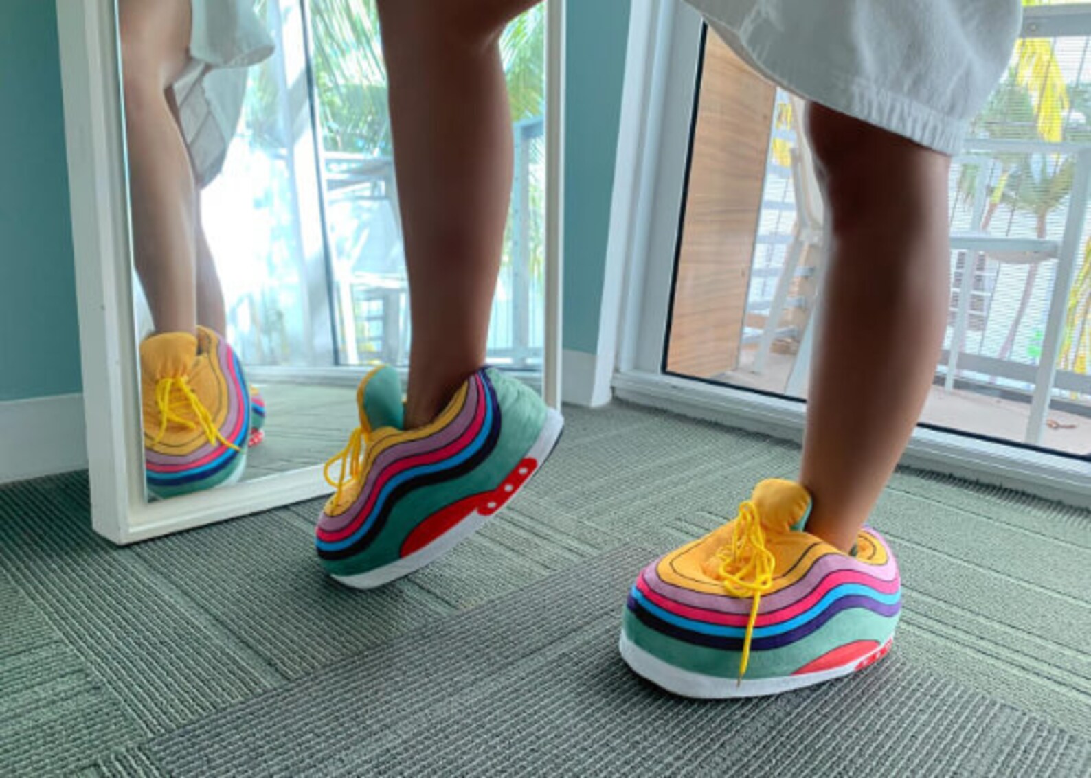 Sneaker Slippers Big Sneaker Slippers Jumbo Sneaker Etsy