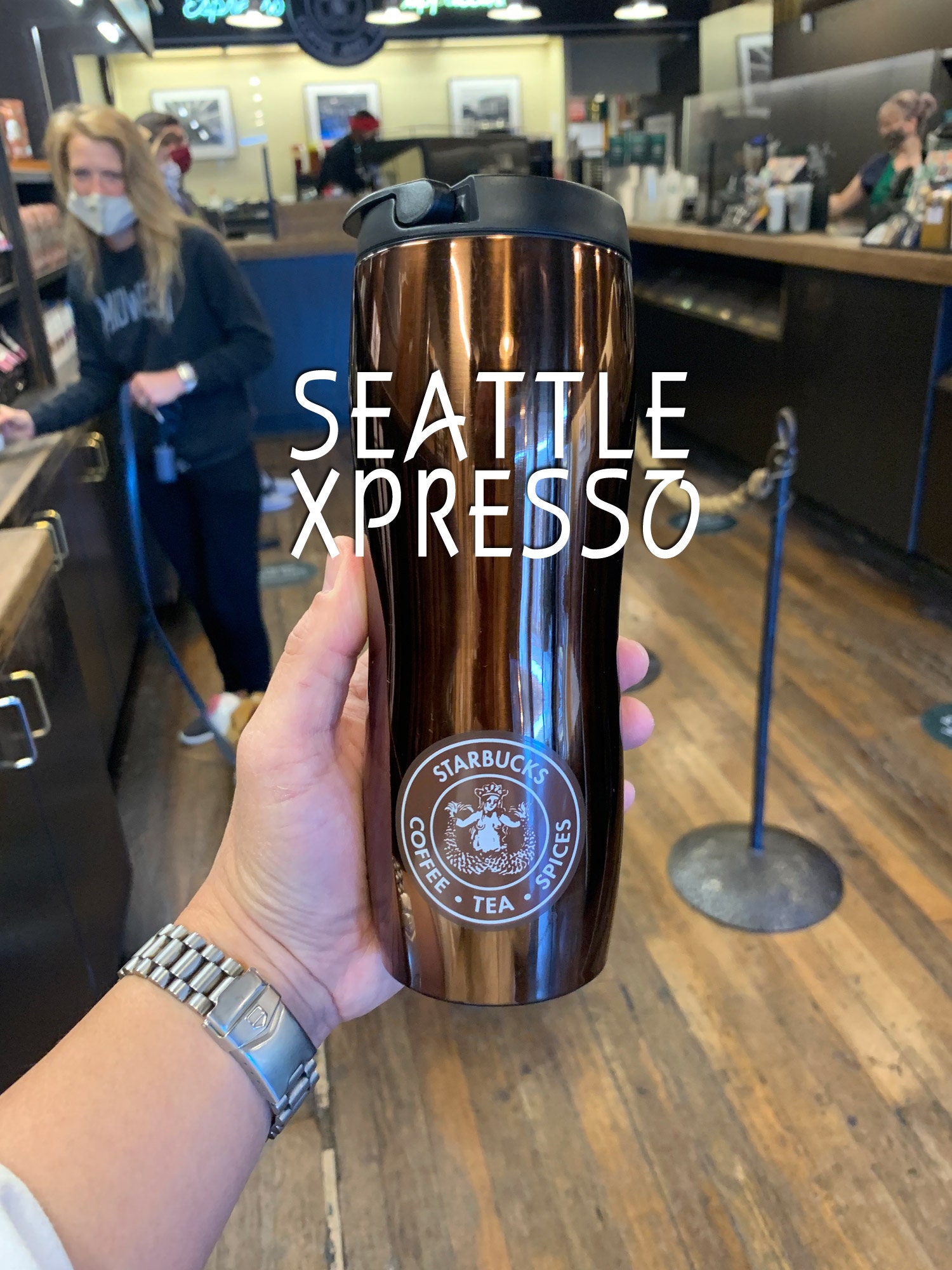 Starbucks Pike Place Concord Double Wall Stainless Steel Tumbler – Seattle  Xpresso