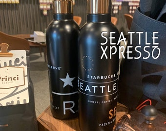 【新品】STARBUCKS RESERVE® ROASTERY bottle Starbucks Reserve Seattle Roastery Stainless Steel Water