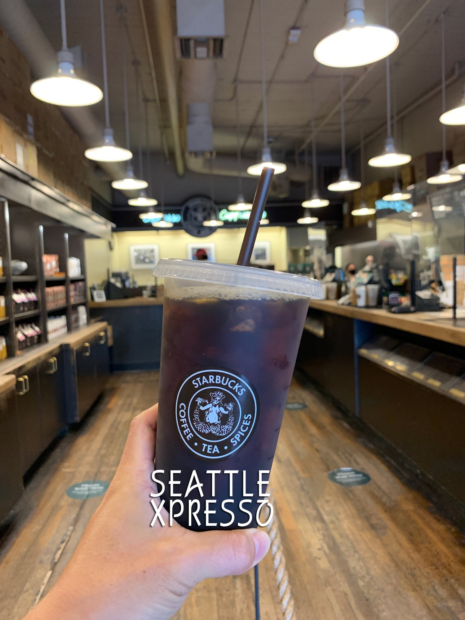 Starbucks Pike Place Market First Store Reusable Hot Cups with