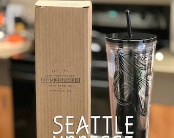 The First Starbucks Pike Place Amber Siren Soft Touch