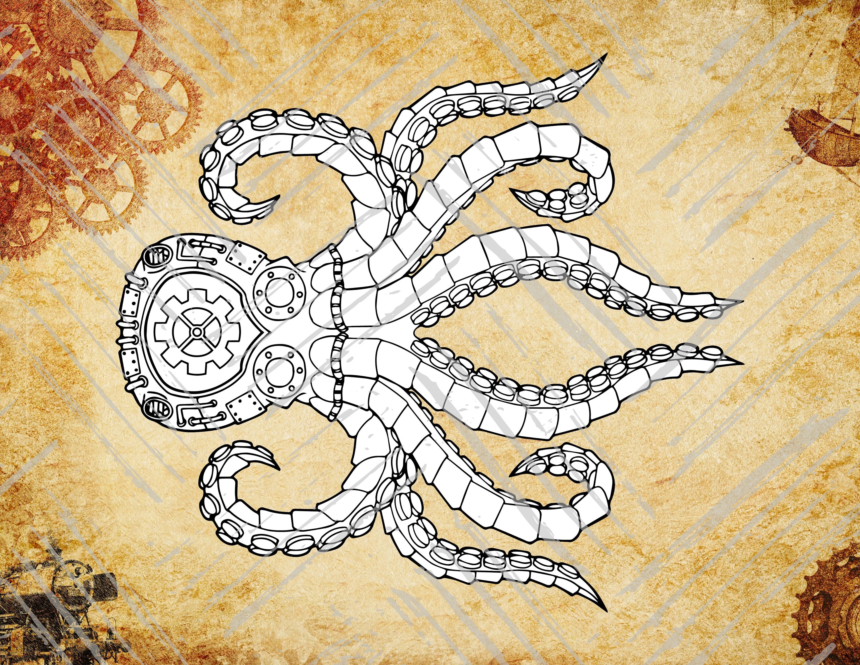 Animal Coloring Pages 28 Unique Animals Mechanical Animals PDF JPG With