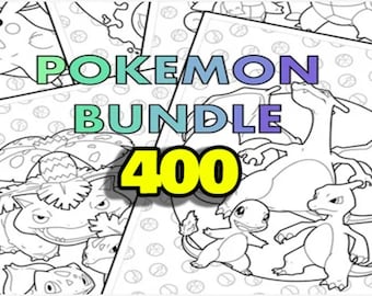 ¡Colorea todos tus favoritos de las generaciones Pokémon!