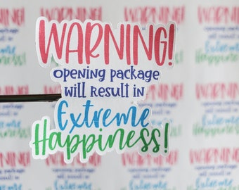 Extreme Happiness Sticker