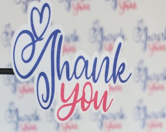 Thank You Sticker