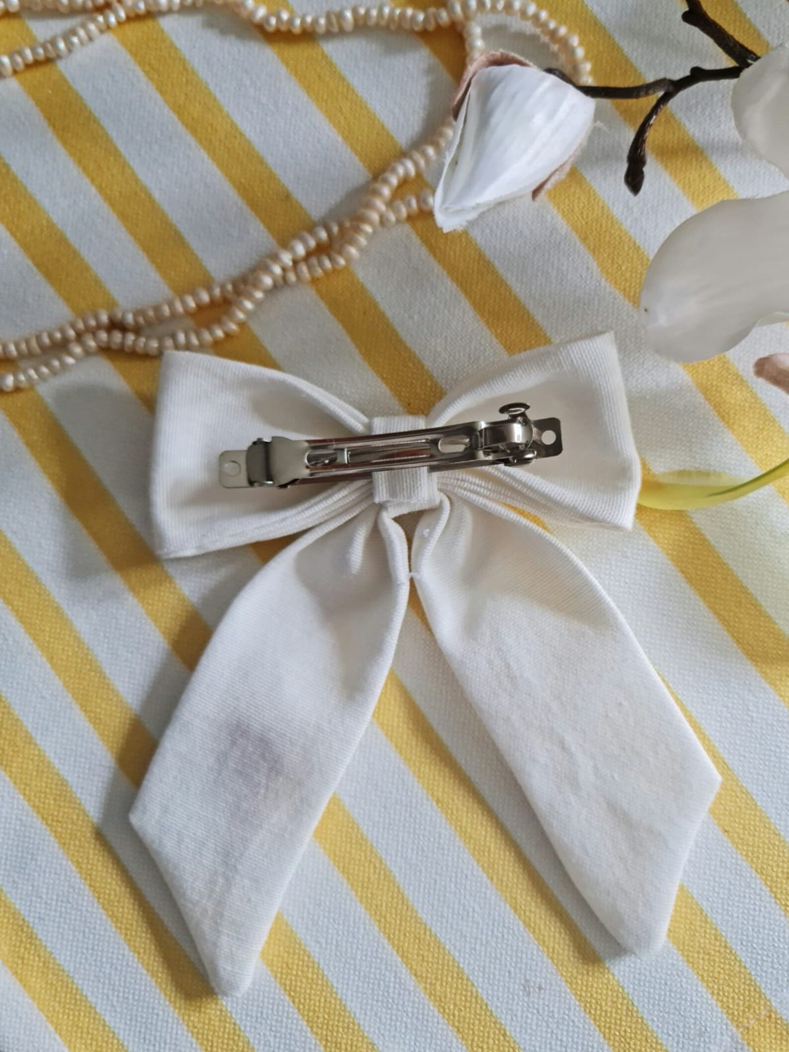 Set of 2 mother daughter handmade embroidery bow hair  etsy Set of 2 mother daughter handmade embroidery bow hair  etsy