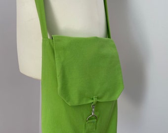 A4 Concert Crossbody Bag, Handmade Cotton Shoulder Bag. Venue