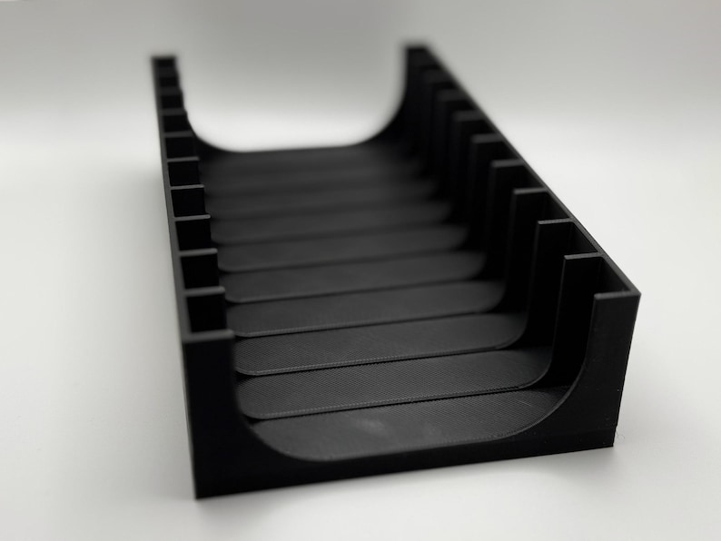 Wall Mounted Cassette Tape Rack 3D Printed: Retro Music Display Shelf ...