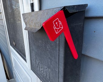 Magnetic Mailbox Flag for Wall Mounted Mailboxes