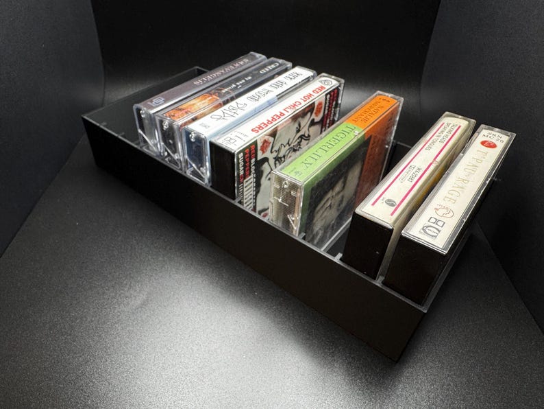 Custom Cassette Rack Cassette Organizer 3D Printed Rack for Drawers/desks - Etsy