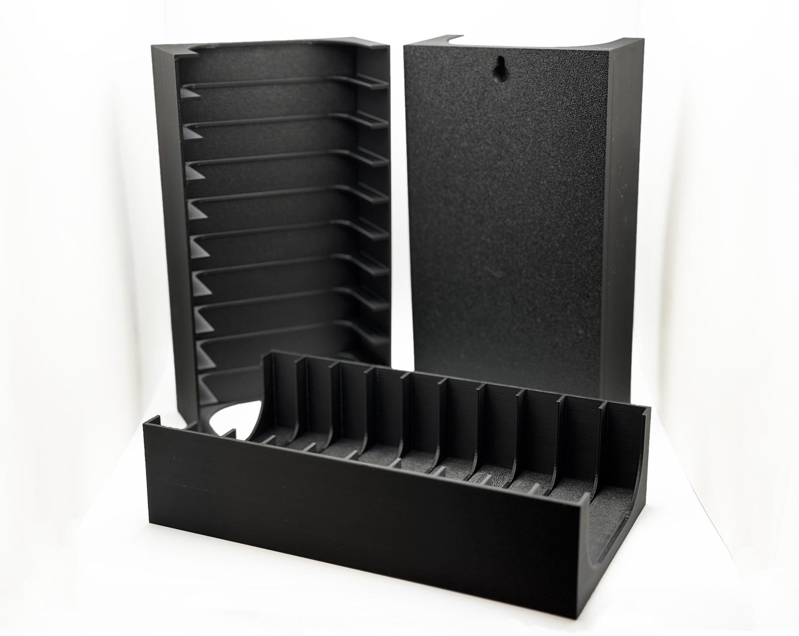 Wall Mounted Cassette Tape Rack 3D Printed: Retro Music Display Shelf ...
