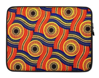 African Print Laptop Sleeve