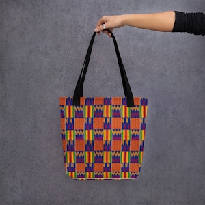 African Print (Kente) Tote bag shoulder bag, gift bag, designer bag