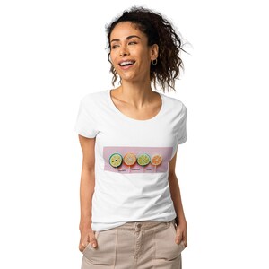 Women’s basic organic t-shirt, gift for her, mothers day shirt, t-shirt, t-shirts, gift for women, funny, mothers day gift