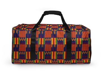 African Print (Kente) Duffle bag