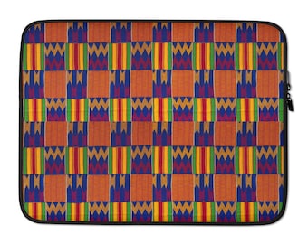 African Print (Kente) Laptop Sleeve