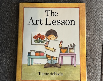 The Art Lesson *signed, first edition, vintage