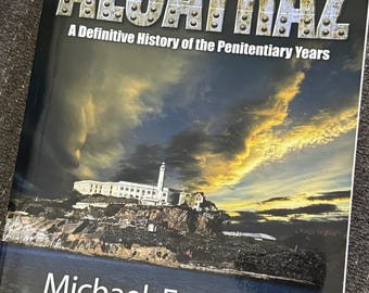 Alcatraz Prison Book Set, Alcatraz History Books Bundle, San Francisco Prison History, True Crime History Gift, Alcatraz Penitentiary Books