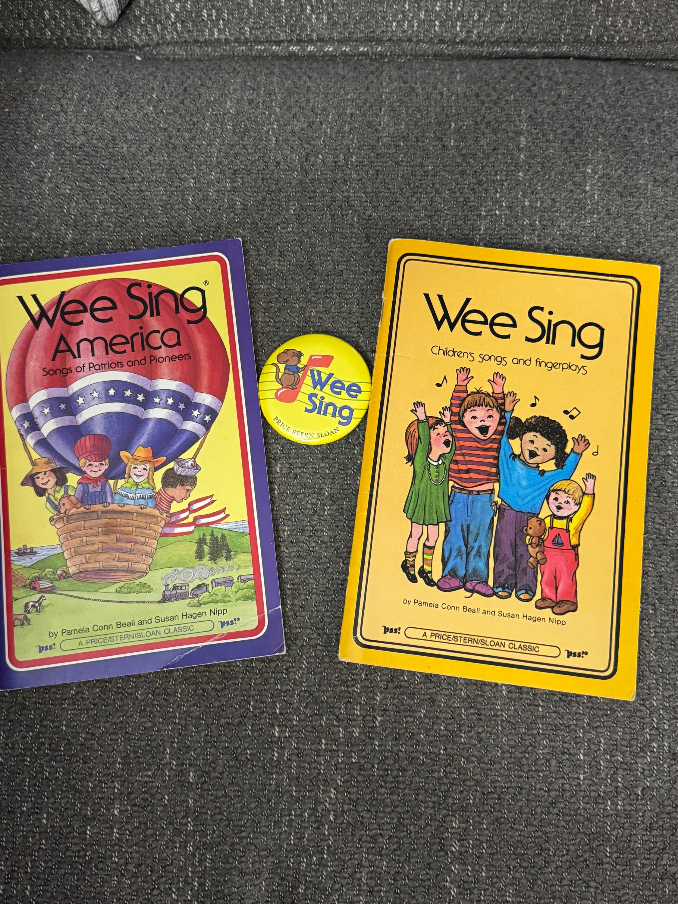 SIGNED Wee Sing Bundle | Wee Sing and Wee Sing America | Pamela