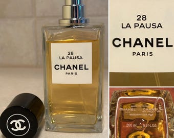 New/Unused Les Exclusifs de CHANEL 28 La Pausa Eau de Parfum Spray Perfume Large Size 6.8 oz/200 mL