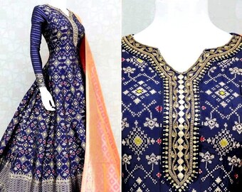 Anarkali Pattern Etsy