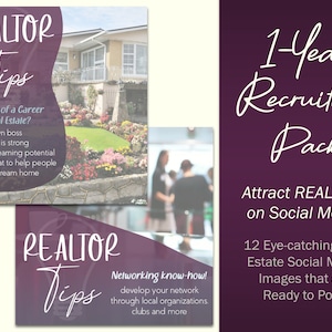 1-Year Recruiting Pack for Real Estate Brokerages