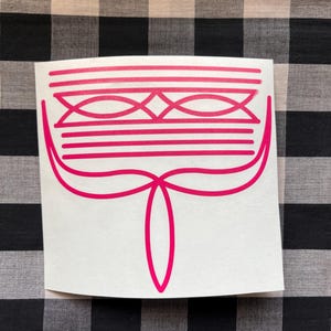 Boot stitch cute vinyl decal | car decal | truck decal | laptop decal | western vinyl decal | western car decal
