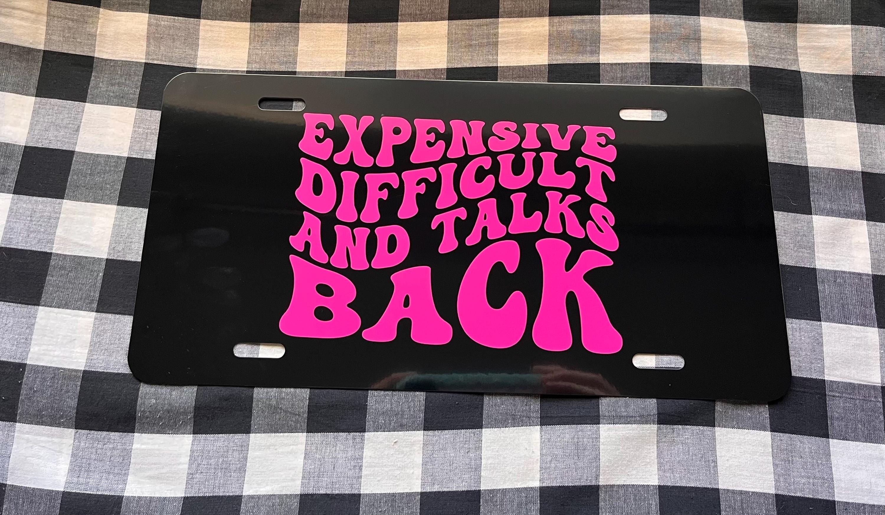 Funny Front License Platenull