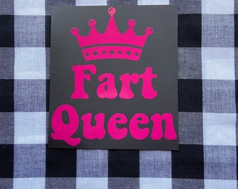Fart queen funny prank car magnet | funny car magnet | funny prank car magnet | prank car magnet | car magnet