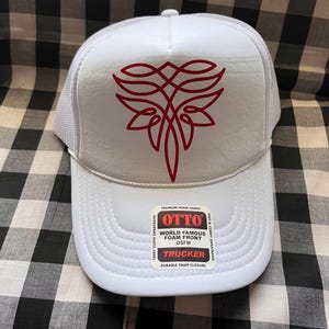 Boot stitch cute foam front trucker hat | trucker hat | cute trucker hat | western trucker hat | boot stitch trucker hat