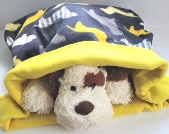 Snuggle Sack, Burrow Bag, Nap Sack, Cat Sleep Sack, Small dogs, Cats, Pet Sleeping Bag, Nap Sack, Proceeds to Dog Rescue, Doxie