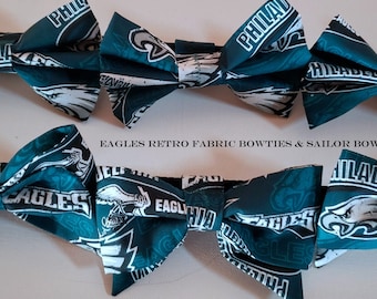 Lazo marinero para perro, accesorio para collar, pajarita para perro, lazo para collar de perro, regalo para mascotas, amante de los perros, NFL, Super Bowl, Eagles, recaudación para rescate de perros