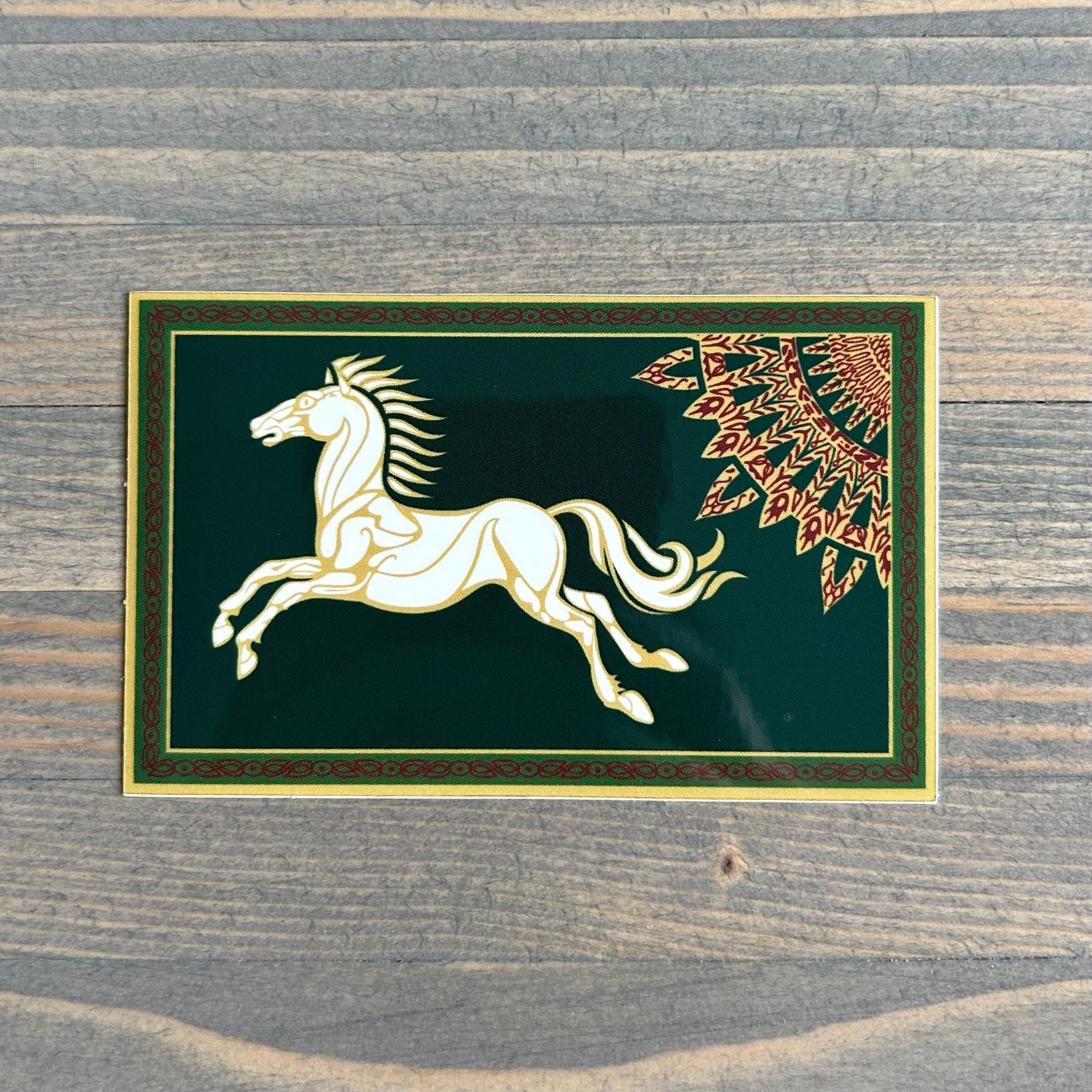 Lady of Rohan  Sticker for Sale by TanjaKosta