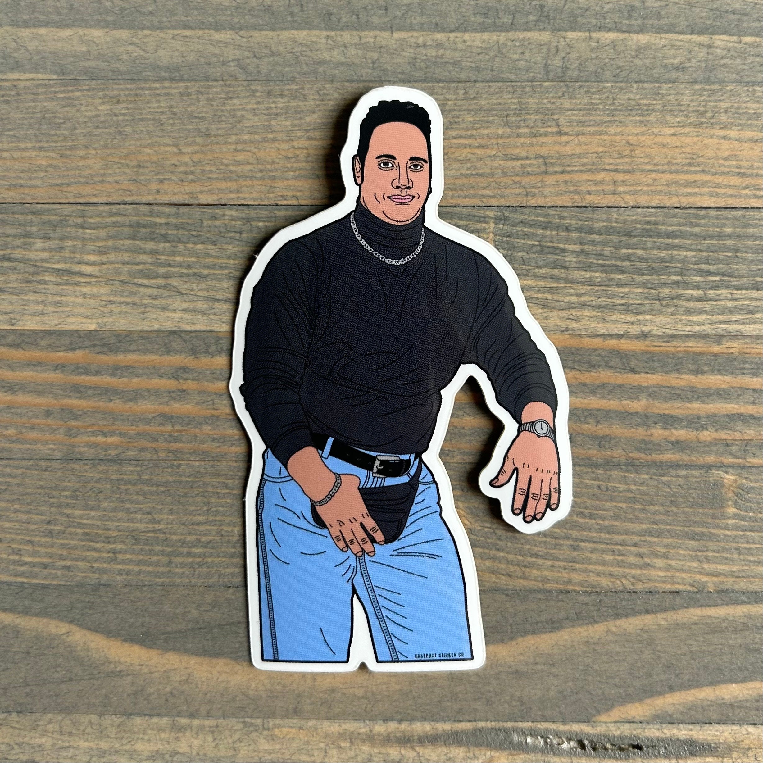 dwayne the egg johnson  Sticker for Sale by bellagiibson