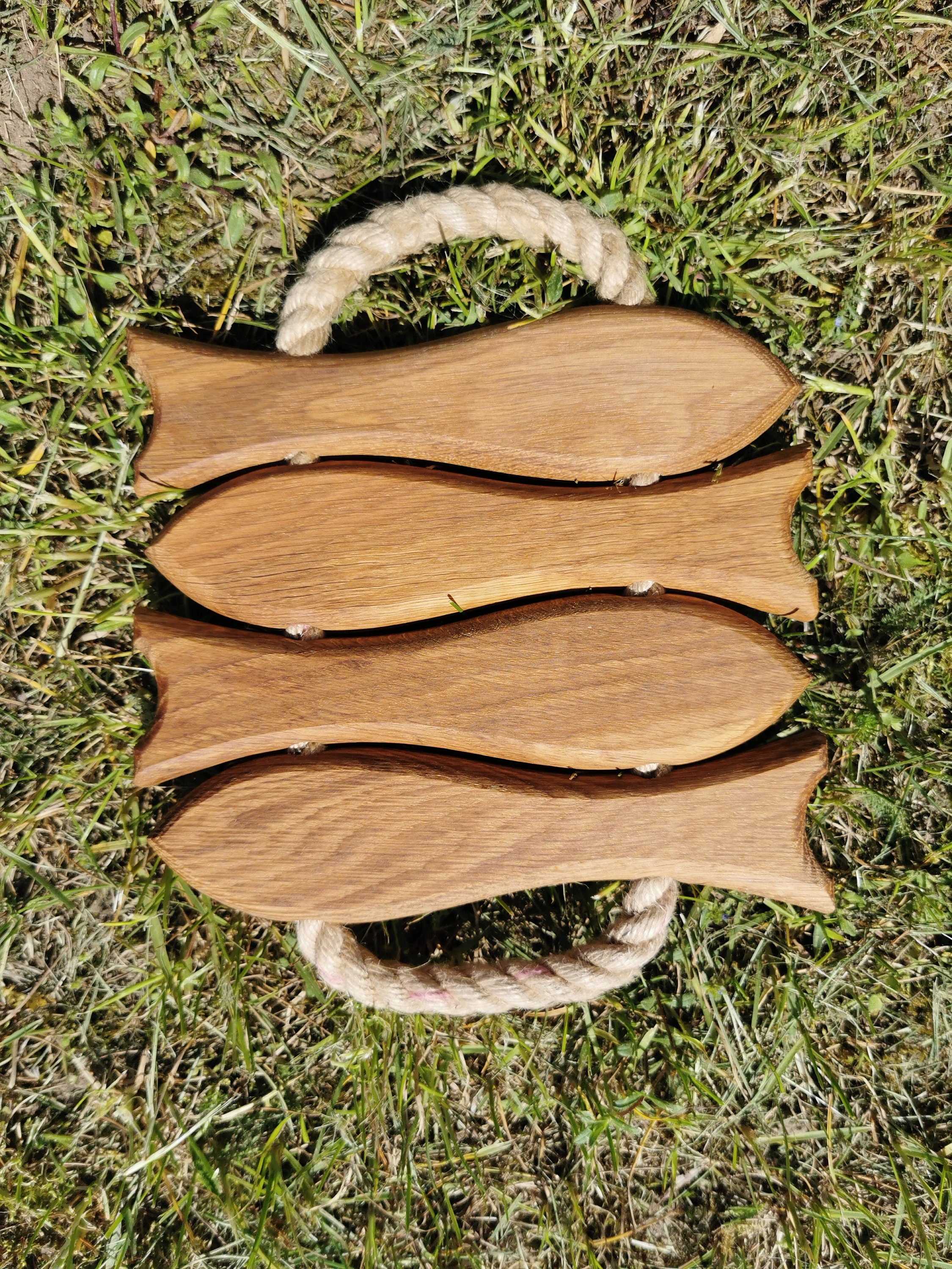 Handcrafted Wooden Trivets Fishes Etsy UK