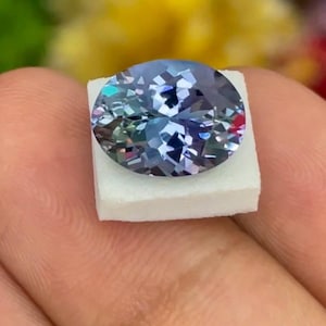 4.85 Ct Natural Mermaid Tanzanite is a true rarity, with only 1-2% of all Tanzanites exhibiting this exceptional mix of blue and green hues