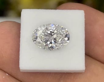 Lab Diamond 2 Carat Oval Cut VS1 Clarity E  Colour With IGI Certificate