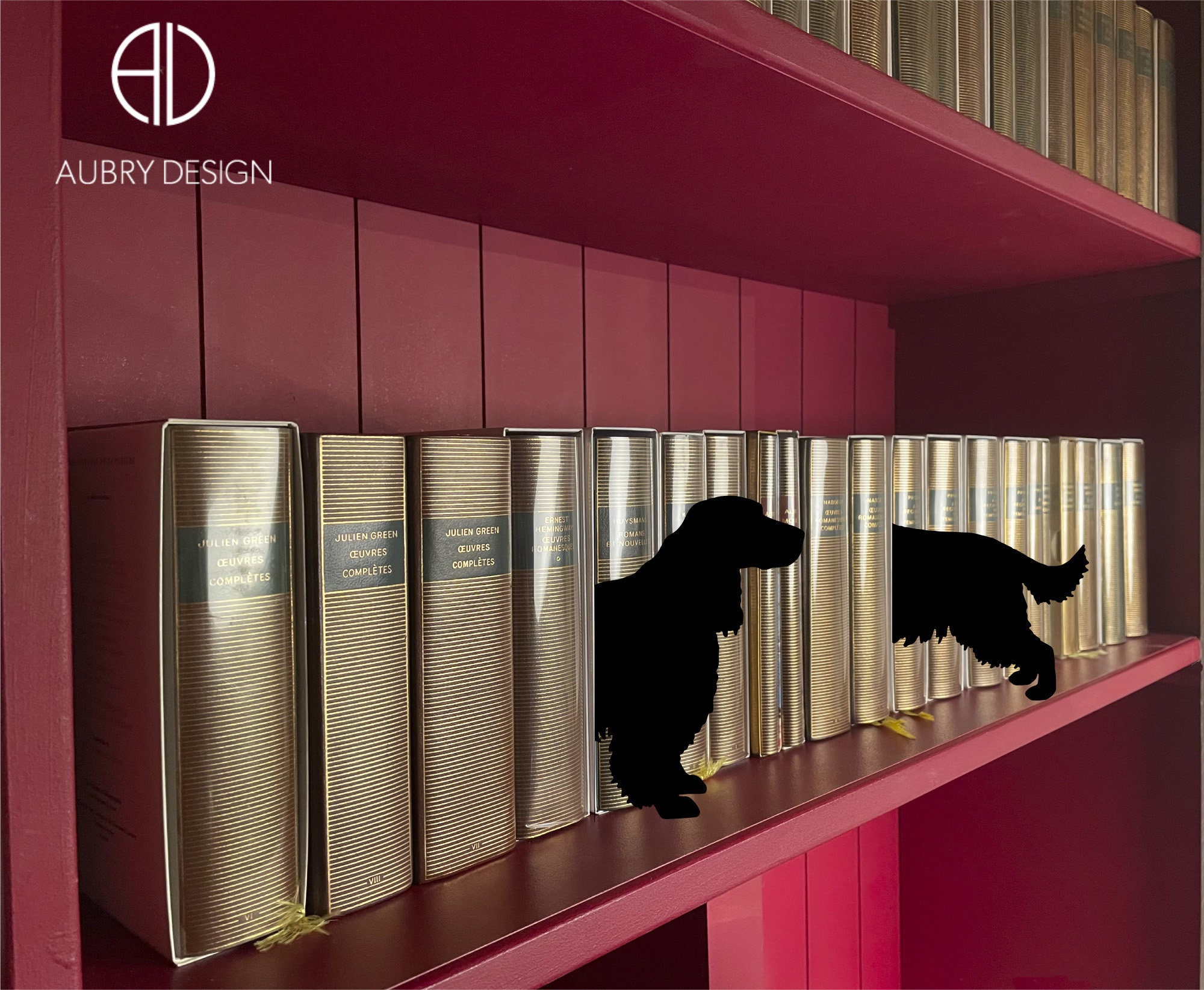 English Springer Spaniel Intercalaire à Glisser Entre Des Livres, Décoration ou Classement de Biblio