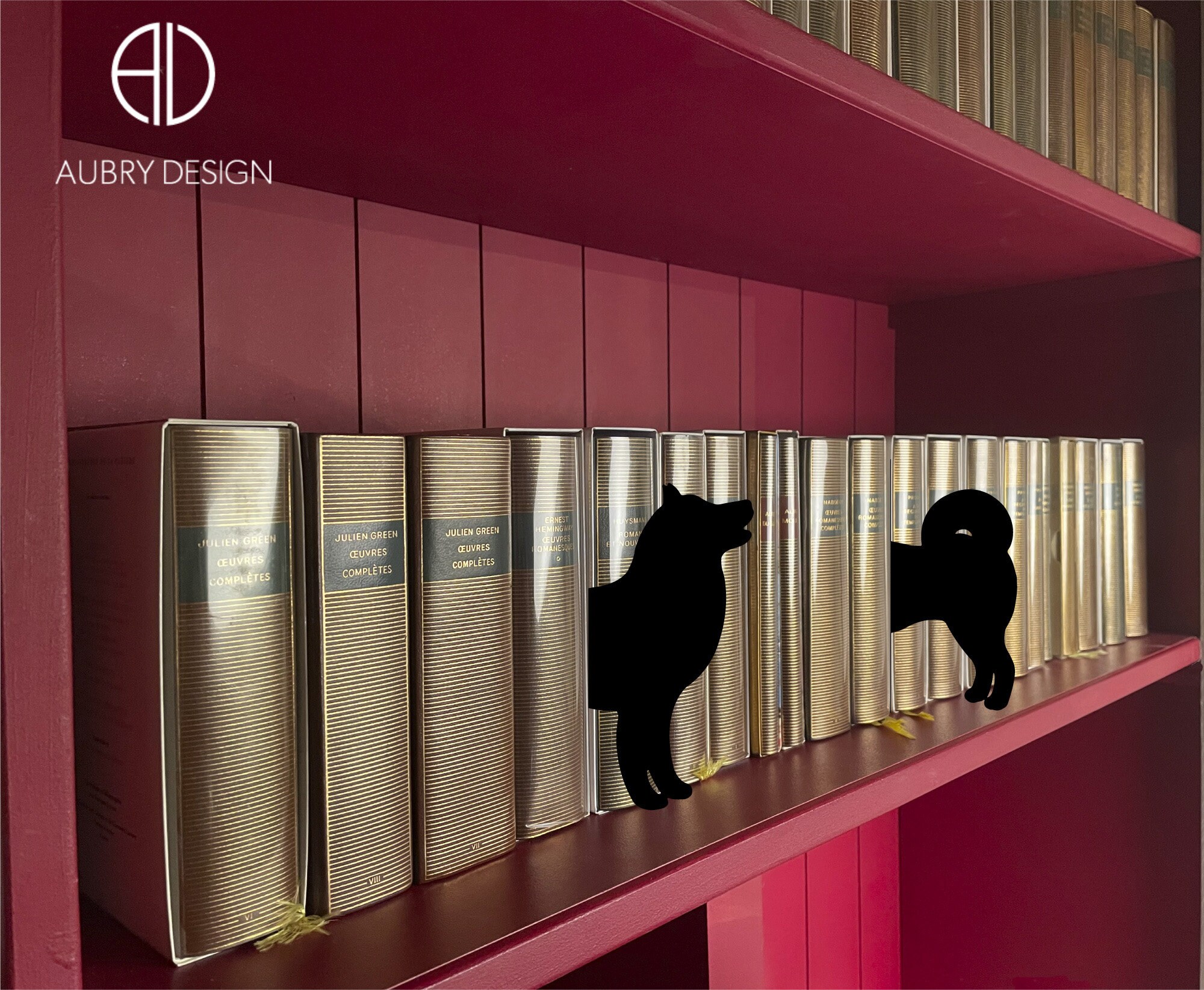 Shiba Inu Intercalaire à Glisser Entre Des Livres, Décoration ou Classement de Bibliothèque