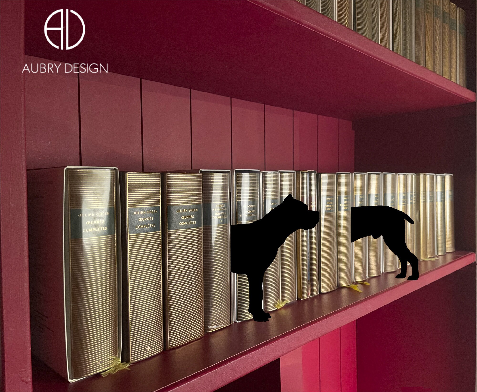 Cane Corso Intercalaire à Glisser Entre Des Livres, Décoration ou Classement de Bibliothèque