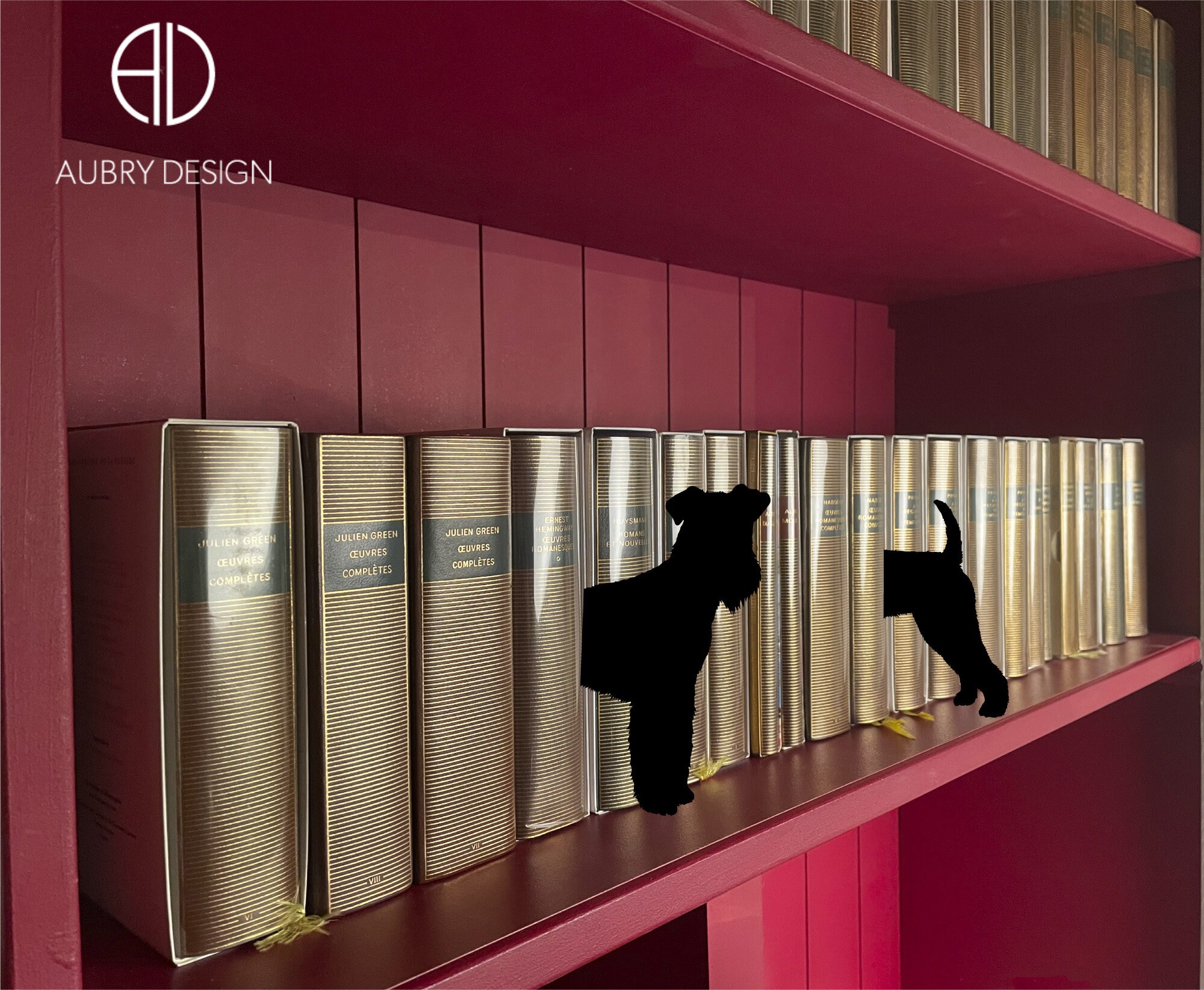 Airedale Terrier Intercalaire à Glisser Entre Des Livres, Décoration ou Classement de Bibliothèque
