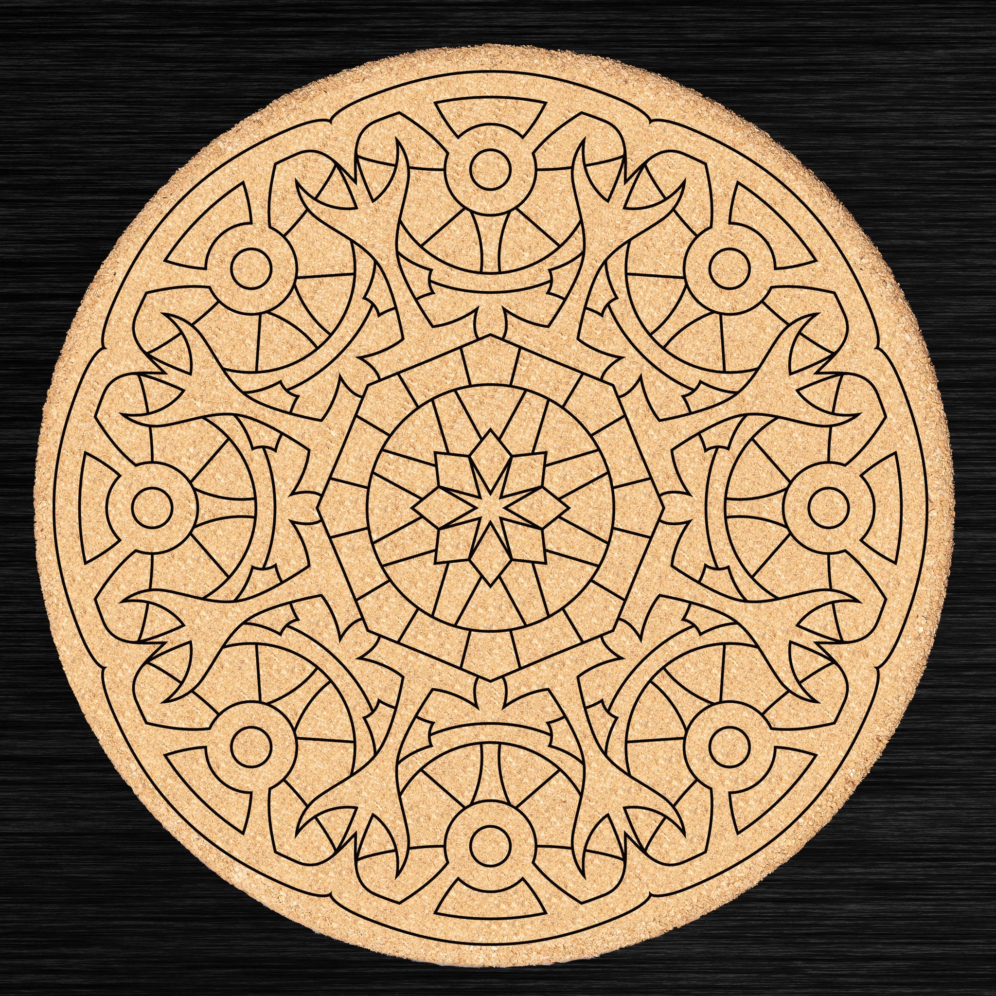 Dessous de Plat Mandala