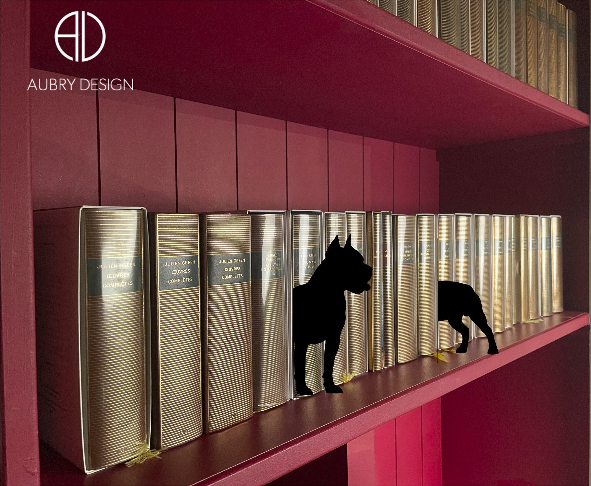 American Staffordshire Terrier Intercalaire à Glisser Entre Des Livres, Décoration ou Classement de 