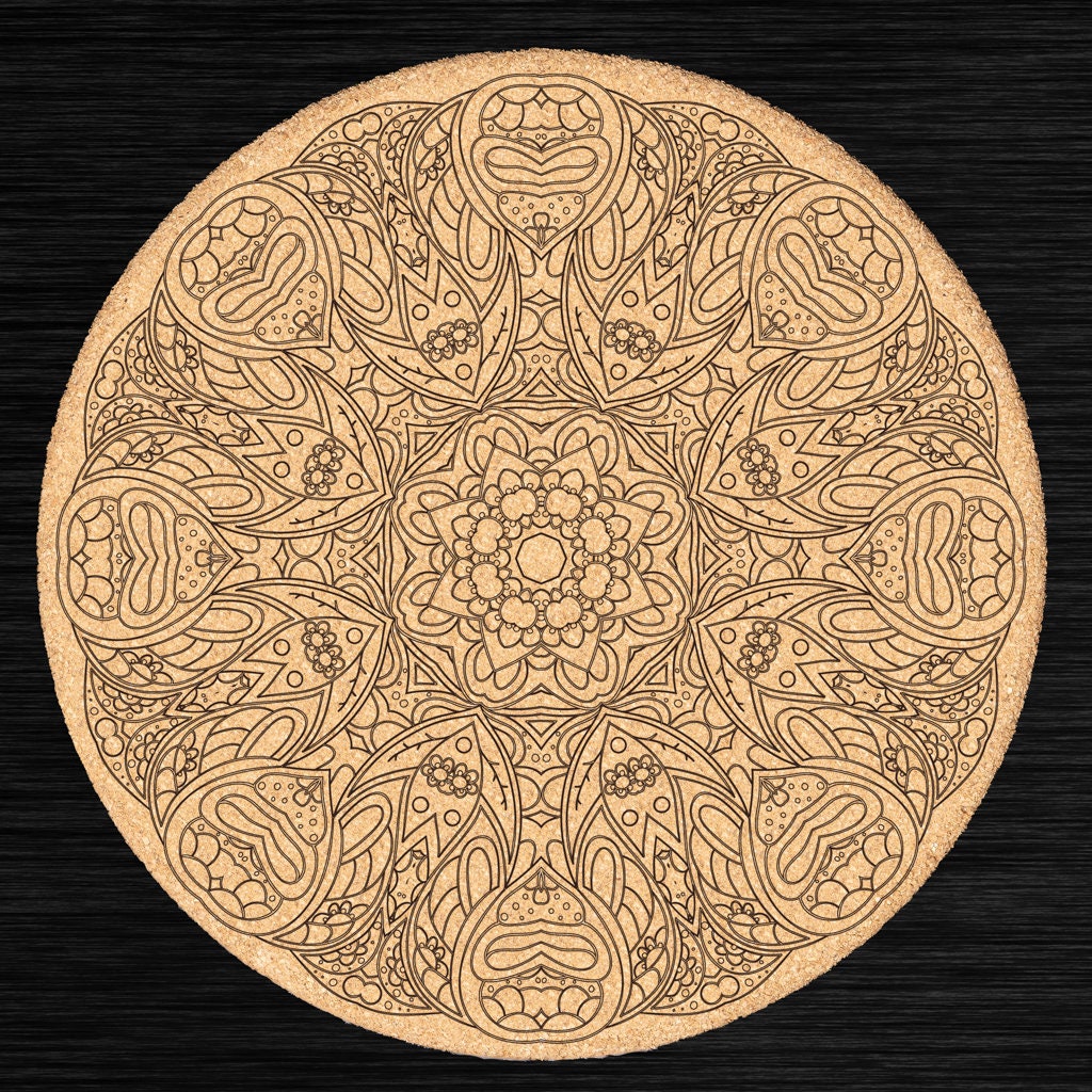 Dessous de Plat Mandala