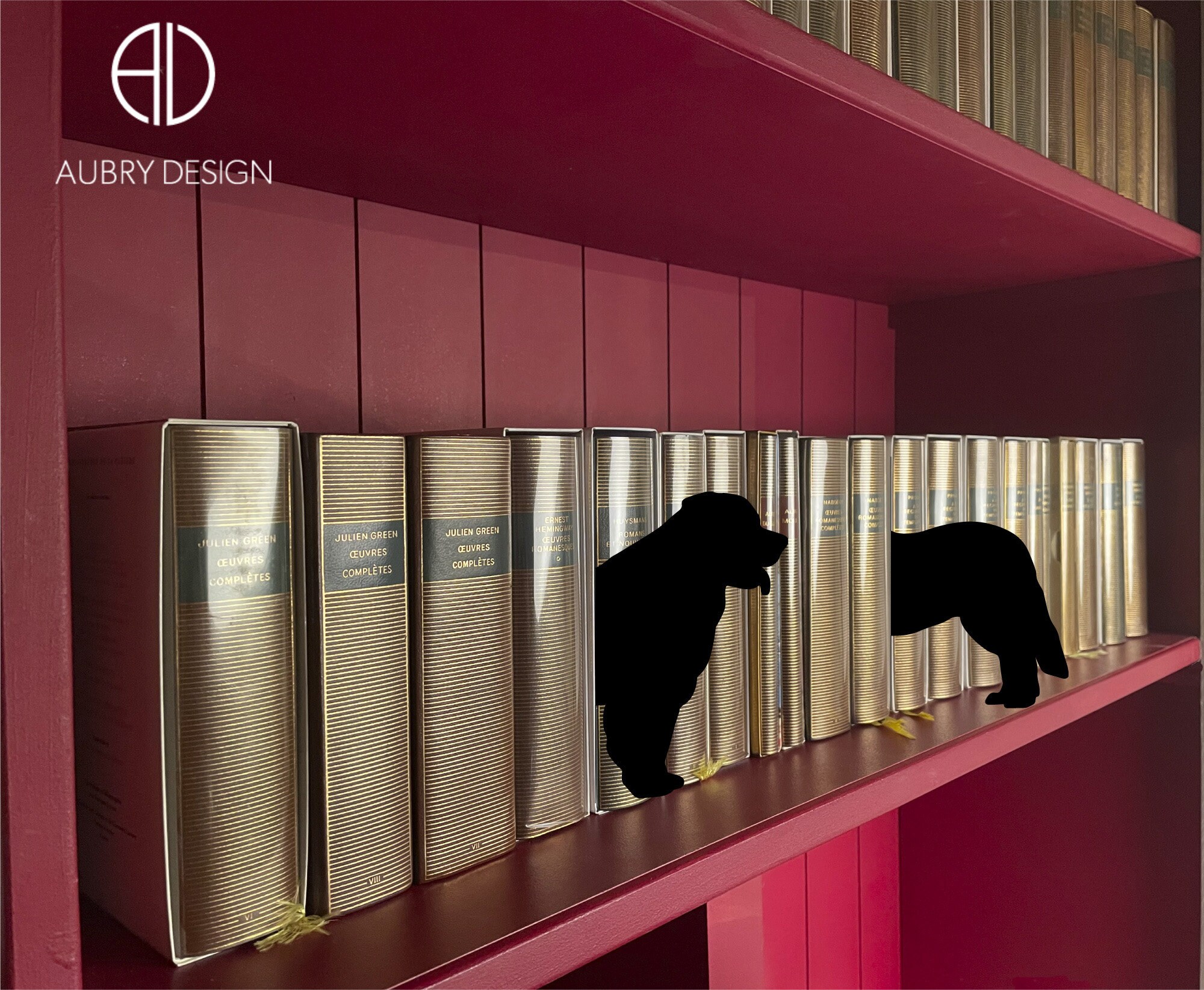 Leonberger Intercalaire à Glisser Entre Des Livres, Décoration ou Classement de Bibliothèque