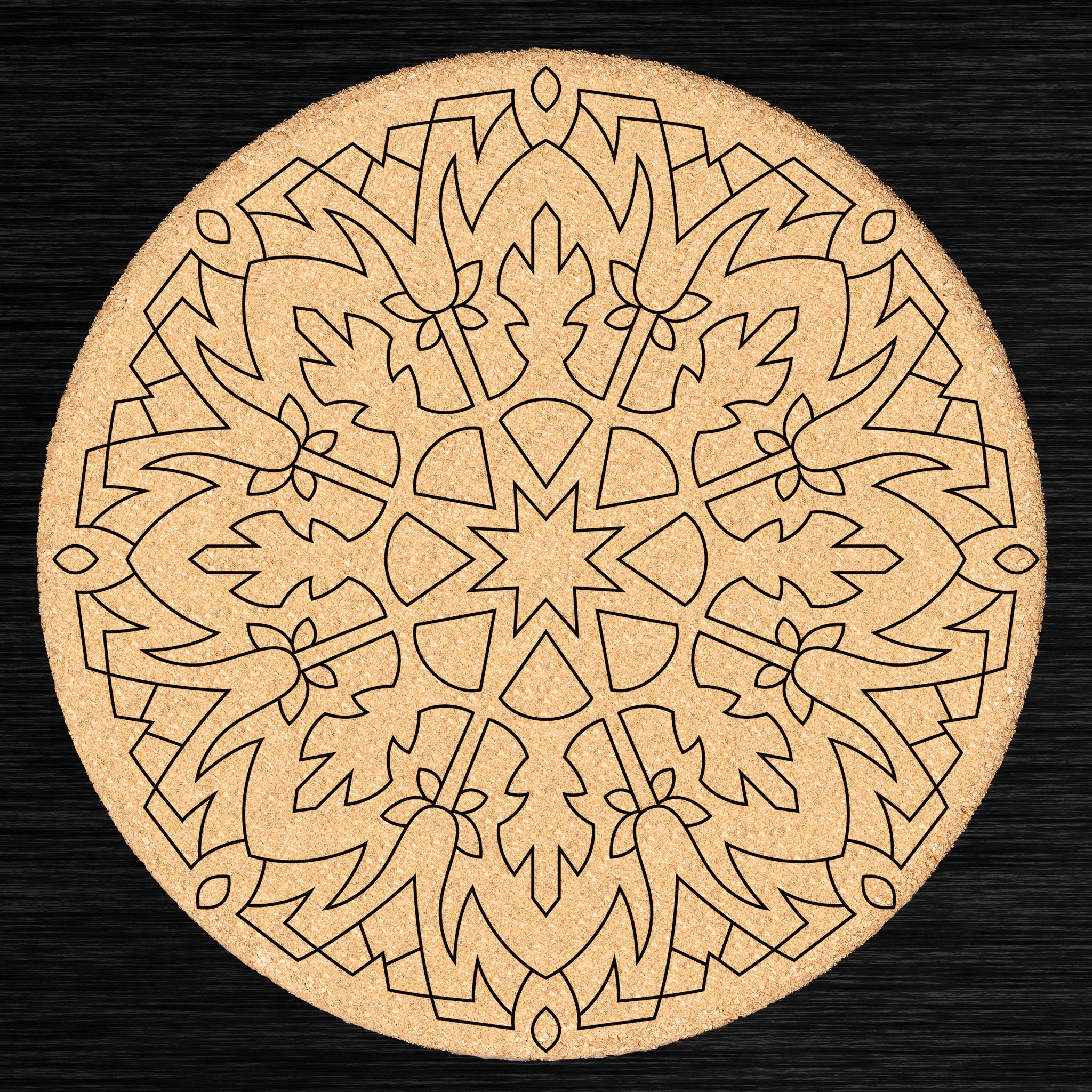 Dessous de Plat Mandala