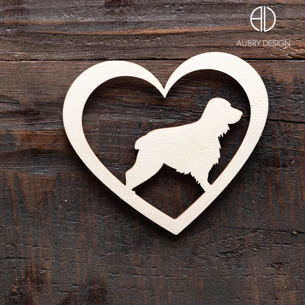 Cocker Spaniel Décoration Murale Personnalisée avec La Silhouette de Votre Chien, Race Favorite.